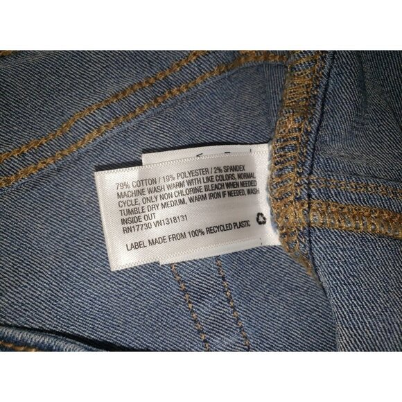NEW Wild Fable Dark Wash Highest Rise Shorts Size 18/34 Waist - Picture 3 of 5